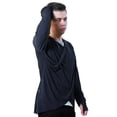 thumbnail image 3 of Suéter Largo Cardigan Sudadera cruzada Manga Larga MIKE RAMOS CASUAL, 3 of 3