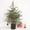 Green, variant on HYLLai Artificial Norfolk Pine Christmas Tree Potted Decor Simulated Green Plant for Indoor Home Holiday Decoration 23.6 Inch