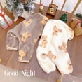 thumbnail image 2 of Mono de felpa para mascotas, ropa para perros medianos y pequeños, pijamas dulces de terciopelo cálido, gatito, cachorro, lindo jersey, Chihuahua, caniche, Otoño e Invierno, 2 of 3