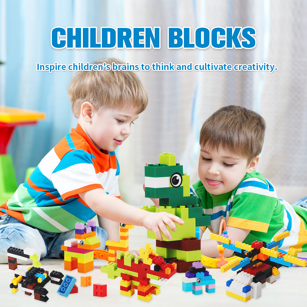 XDR Building Blocks Bulk Set, 1000 Pieces, Ages 6+ photo 2