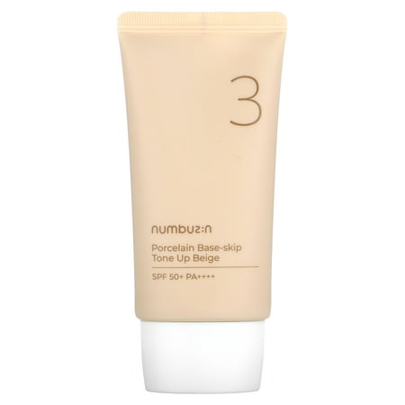2個セット numbuzin ナンバーズイン 3番ノーファンデ陶器肌トーンアップクリーム SPF50+PA++++ 50ml 日焼け止め 化粧下地 韓国コスメ 正規品