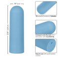 thumbnail image 6 of CalExotics Turbo Buzz Rounded Mini Bullet Vibrator, Blue, 6 of 10