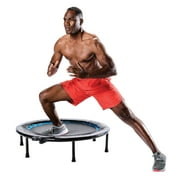 Athletic Works Circuit Trainer Trampoline with Steel Frame, Monitor and Adjustable Incline, 36Dx12H, 14 lbs., Black