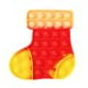 thumbnail image 1 of Silicona Navidad Push Bubble Autism Reliver Juguetes antiestrés (medias) Likrtyny juguetes de los niños, 1 of 9
