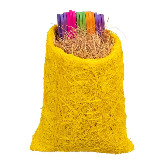 Prevue Pet Products Playfuls Tear-riffic Pouch Playfuls Forage & Engage Bird Toy 62387