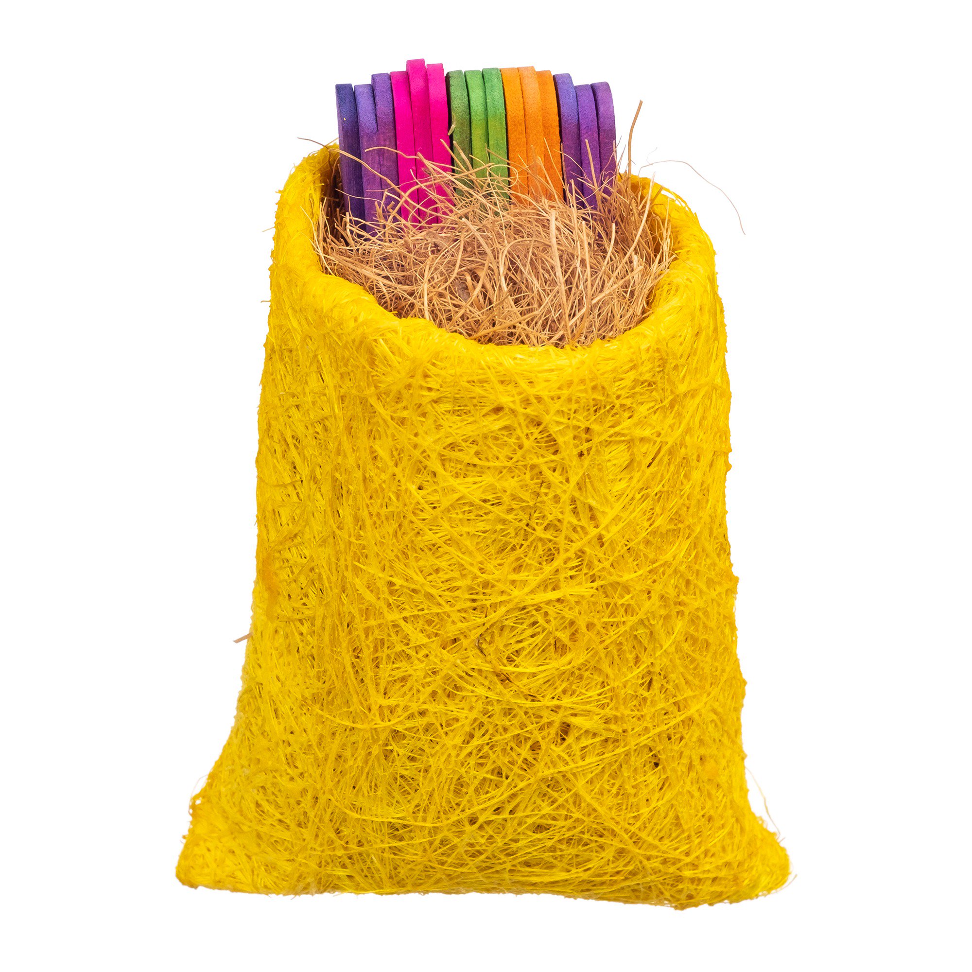 Prevue Pet Products Playfuls Tear-riffic Pouch Playfuls Forage & Engage Bird Toy 62387