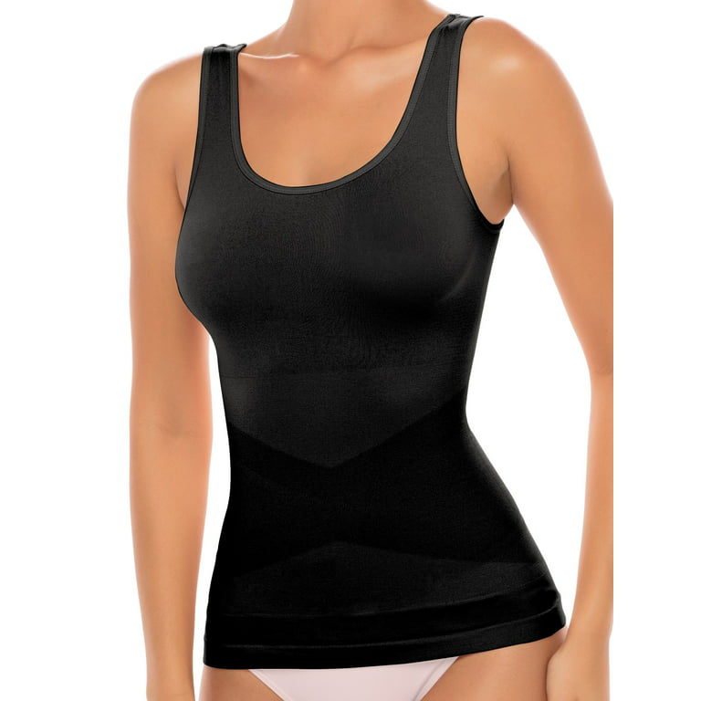 Women's Comfy Smoothing Seamless Shaping Tank Top Shapewear - XL