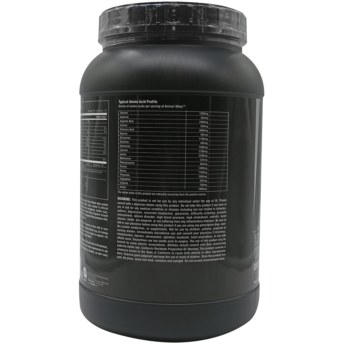 Animal Isolate Loaded Whey Protein™ Powder, Frosted Cinnamon Bun, 2 lb (907 g)