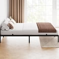 thumbnail image 2 of GAOMON 10 Inch Bed Frame, Low Queen Metal Platform Bed Frame Support Mattress Foundation,Heavy Duty Full Platform Metal Bed Frame with Metal Slats, Easy Assembly, Noise Free, Black, 2 of 6