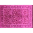 thumbnail image 1 of Ahgly Company Indoor Rectangle Oriental Pink Industrial Area Rugs, 2' x 4', 1 of 4