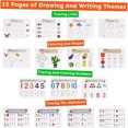 thumbnail image 4 of TIELUTT My Preschool Busy Book Busy Book Preschool Learning Craft Storage Containers Easter Crafts for Adults Folding Craft Table with Storage Stationery Organizer Portable Craft Organizers and Storag, 4 of 8