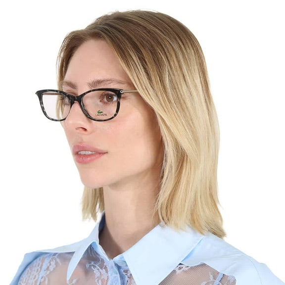 Lacoste Demo Cat Eye Ladies Eyeglasses L2863 215 53