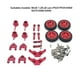 thumbnail image 4 of Vogacara Copa de dirección 5 en 1 Llanta de rueda de cambio directo Instalación práctica Diseño único Reemplazo práctico con control remoto para Kits de construcción modelo rojo Vogacara FN001329-01, 4 of 6