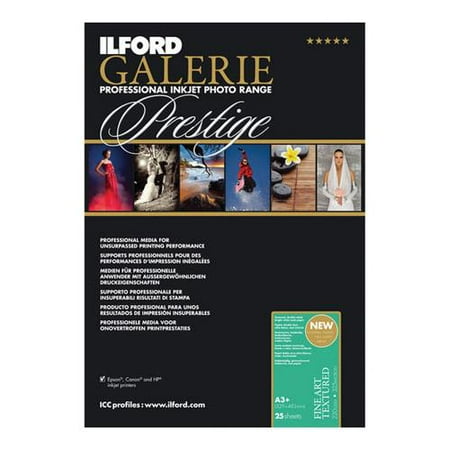 Ilford Galerie Fine Art - Ilford Galerie Prestige Fine Art Textured 25 Sheets, 13x19