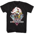 thumbnail image 1 of Real Ghostbusters Realgb Black Adult T-Shirt Tee, 1 of 2