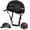 Matte Black, variant on Bike Helmet Adult - Bicycle Helmets for Men Women - with LED Rear Lights - Baseball Cap Style Adjustable Scooter Helmets for City Road Commuter Cycling Biking Skating