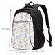 thumbnail image 5 of Fotbe Cartoon Bunny Mochila con Estampado y Puerto USB para Hombre y Mujer, Mochila Antirrobo, Mochila de Viaje, Mochila Escolar, Mochila Universitaria, 5 of 7