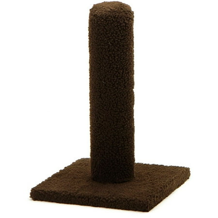 15" Carpet Scratch Post - Brown