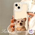 thumbnail image 4 of Para Redmi 12 12C 10C 10A 9C 9T 9A Note 12 11 11s 10s 9s 10Pro Xiaomi 11 Lite Poco M3 X3Pro NFC Máscara Facial Lindo Gato Perro AirBag Funda Suave TPU A Prueba De Golpes Cubierta Protectora, 4 of 4
