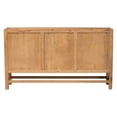 thumbnail image 5 of bali & pari Sibu Bohemian Natural Rattan and Reclaimed Wood Cabinet, 5 of 6