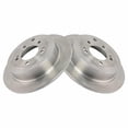thumbnail image 2 of TRQ Rear Brake Rotors Set Solid Fits Select 2016-2021 Hyundai Tucson 2017-2021 Kia Sportage, 2 of 4