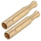thumbnail image 1 of Porta cigarrillos para hombre, 2 juegos de portafiltros de cobre para cigarrillos, porta cigarrillos de metal, diseño de precisión, 1 of 12