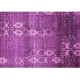 thumbnail image 1 of Ahgly Company Indoor Rectangle Abstract Purple Modern Area Rugs, 5' x 7', 1 of 4