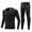 Beige, variant on Boys Compression Thermal Base Layer Set, Athletic Youth Fleece Lined Long Sleeve Sports Tops Leggings for Kids (Style A)