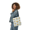 thumbnail image 2 of Yolk'tastic! 13" x 13" Egg Print Tote - Perfect for Everyday Use By Colorful Bucket, 2 of 4