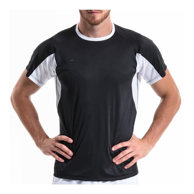 Jersey para Hombre atletica Playera Talla EG Negro