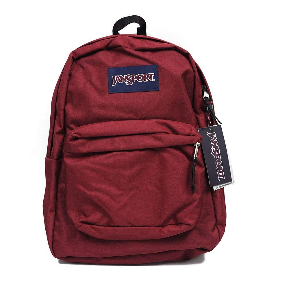 maroon jansport backpack
