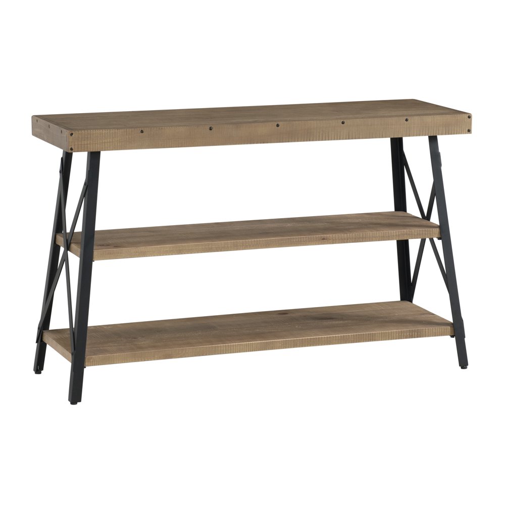 Martin Svensson Home Xavier Rustic Industrial Console Sofa Table