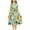 E021-Sky Blue, variant on Girls Spring Summer Floral Sleeveless Dress Round Neck Soft Cinched Waist Casual Cute Sundress for 2-11 Years