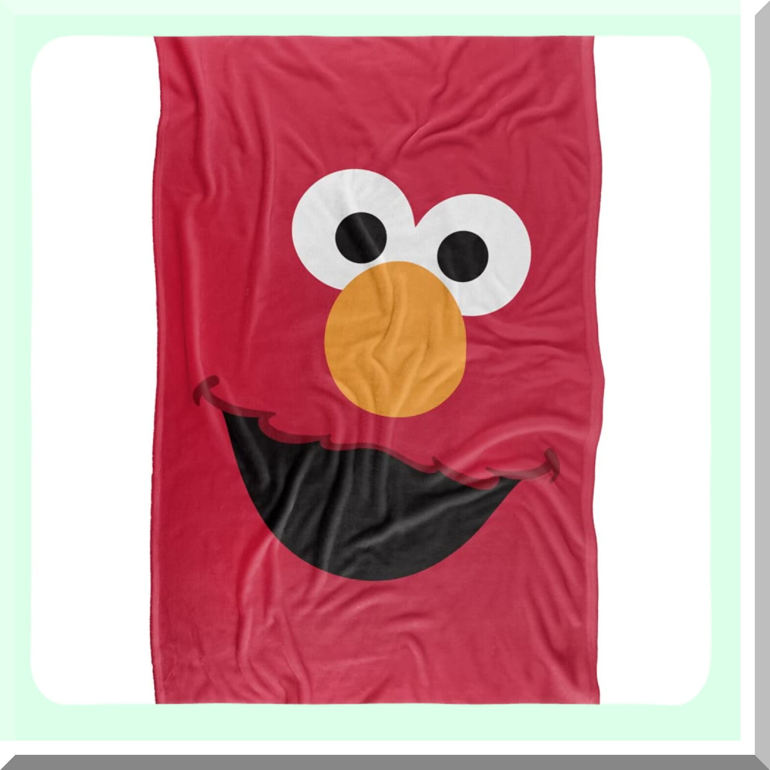 Elmo s Cozy Corner Silky Soft Sesame Street Throw Blanket 36 x 58