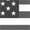 Black/White, variant on Battle Sports Chrome American Flag 2.0 Oxygen Mouthguard - Gold