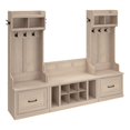 thumbnail image 1 of Woodland Entryway Storage Set with Drawers in White Maple - Engineered Wood, 1 of 6
