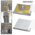 thumbnail image 2 of 24k gold sheets for design - premium leaf 100x art craft gilding framing, 2 of 5