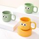 thumbnail image 5 of Vaso para enjuague bucal con cepillo de dientes, vaso de plástico para enjuague bucal, estilo moderno para baño, diseño plegable y portátil, material plástico resistente, para uso en, 5 of 8