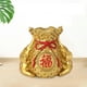 thumbnail image 4 of Estatua china de resina con forma de bolsa de dinero, adorno de mesa, regalo de cumpleaños y vacaciones. Hucha áurea, 4 of 9