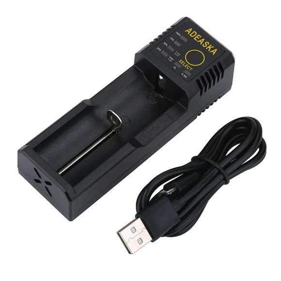 Portable Multi-function Lightweight Battery Charger for Li-ion NiMH Batteries