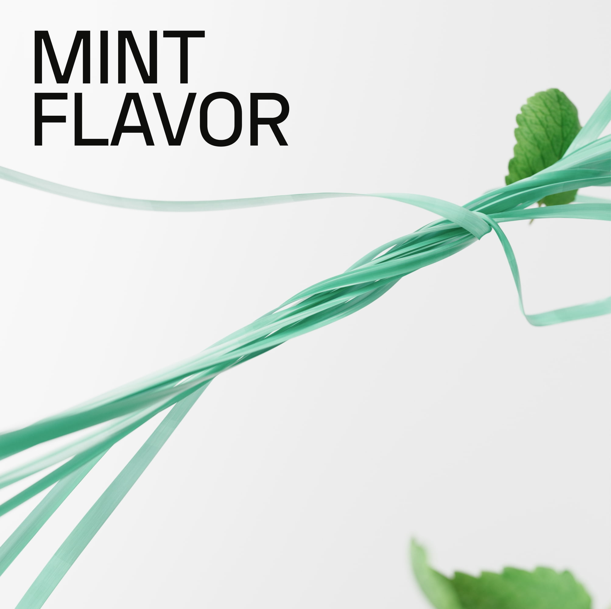 REACH Mint Waxed Dental Floss 65YD