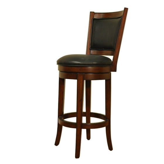 ECI Guinness 30 in. Swivel Bar Stool with Back - Walmart.com