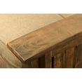 thumbnail image 5 of Kodiak Furniture Washington Queen-size Wood Futon- Linen Charcoal Gray Mattress, 5 of 9