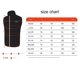 thumbnail image 5 of Chaleco Calefaccionado shaofei para Hombre Recargable por USB 17 Zonas Gris Oscuro 4XL, 5 of 5