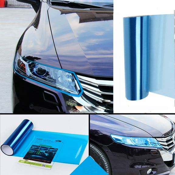 100Fens Car Headlight Lamp Film Vinyl Wrap Overlays Sheet for ALL Car