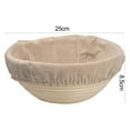 thumbnail image 6 of Ludlz Bread Proofing Basket Eco-Friendly Tightly Woven Easy to Clean Reusable Durable Bread Proofing Basket, 6 of 8