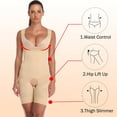 thumbnail image 3 of New Fashion Women Full Body Shapers Waist Cincher Underbust Bodysuits Tummy Belt Shapewear Lady Slimming Jumpsuit Shapers, 3 of 6