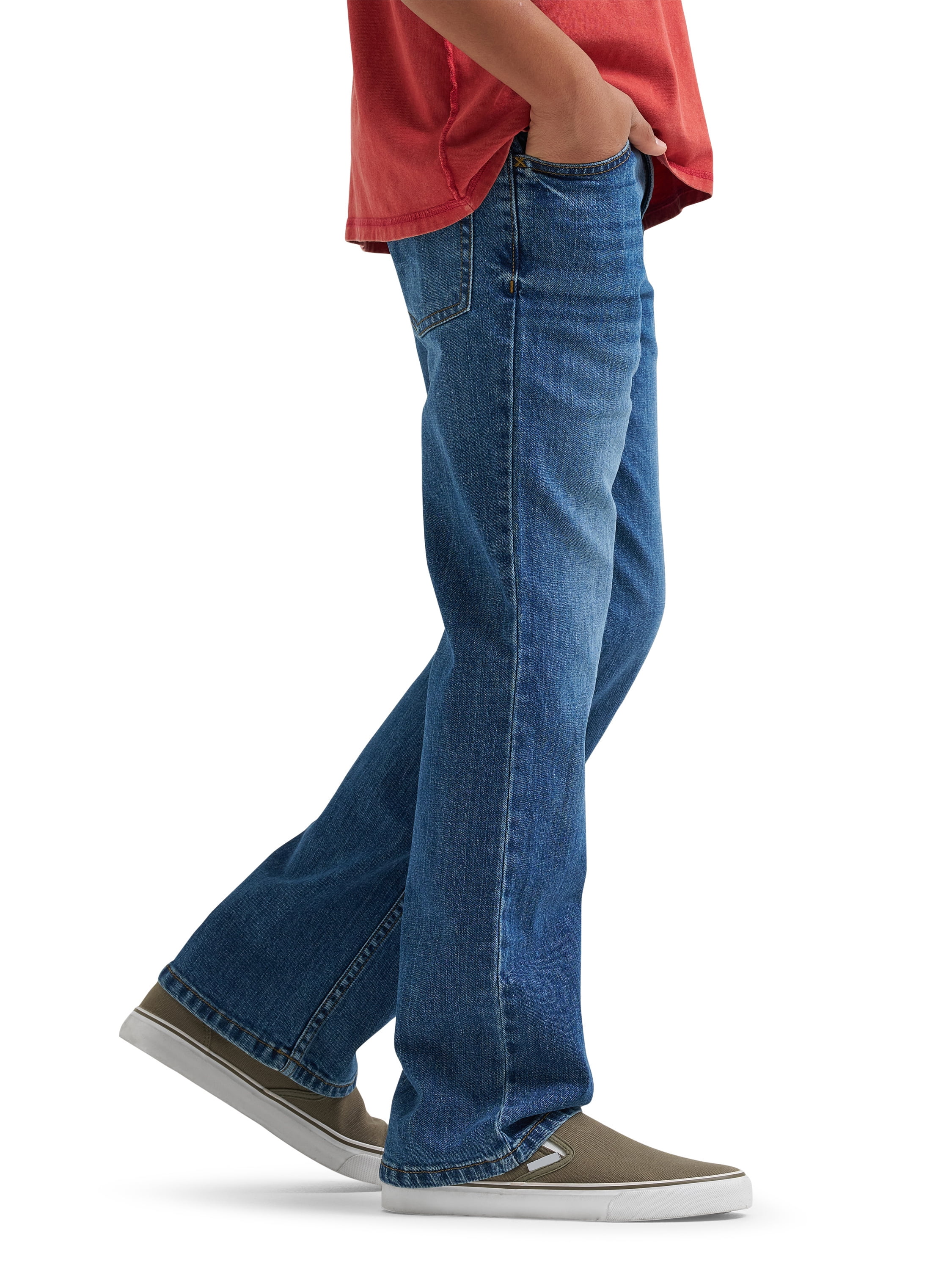 Wrangler Boys Bootcut Denim Jeans, Sizes 4-16 & Husky