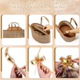 thumbnail image 3 of Juego de cestas de regalo Reallnaive Woven Bamboo 30x20x16 cm, 3 of 7