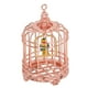 thumbnail image 1 of Decoración De Jaula De Pájaros Pequeños, 1/12 Metal Dollhouse Cage Decoración En Miniatura Con 2.2x1.4x1.4in Para 1/6 De Decoración Fotografía, 1 of 7